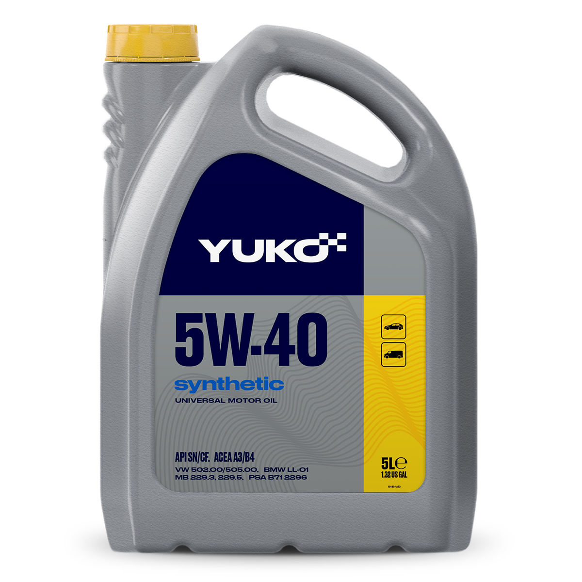 Yuko 5W40 A3/B3 5L