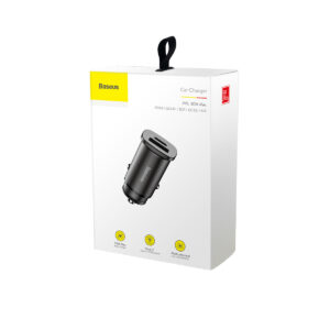Baseus USB/USB-C laadija autosse 30W