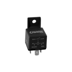 Relee 24V, 4 klemmi