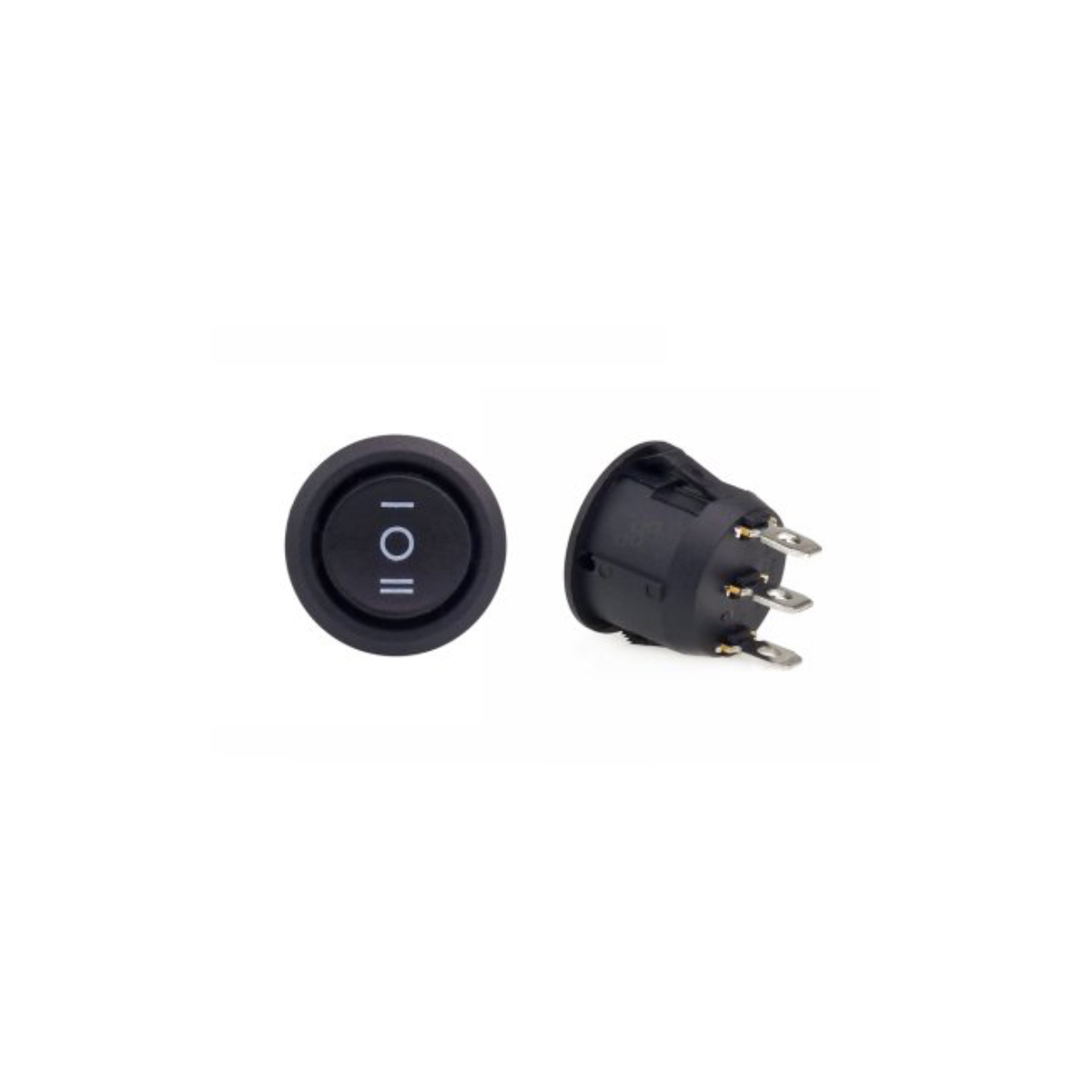 Ümmargune lüliti I-0-II 12V/230V