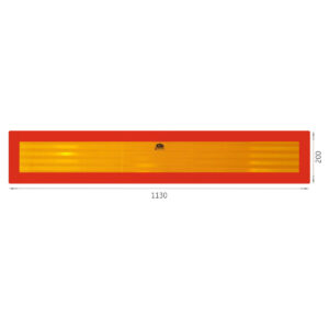 Hoiatusplaat 1TK reflektoorne 1130x200mm