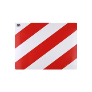 Hoiatusplaat haagisele 30*40 cm, vasak