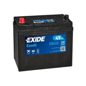 Exide Excell 45Ah 330A 237x127x227+-