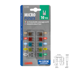 Kahvelkaitsmete komplekt Mini 10tk