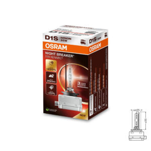 Osram D1S Xenarc Night Breaker Laser +220% 1tk