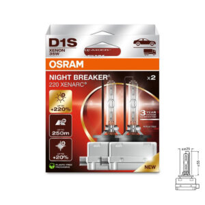Osram D1S Xenarc Night Breaker Laser +220% 2tk