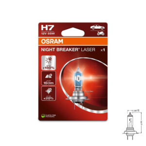 Osram H7 12V 55W Night Breaker Laser +150% 1tk