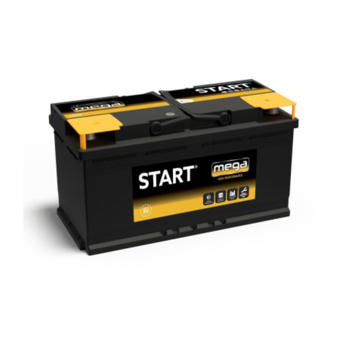 Start Mega 80Ah 720A 278x175x190-+