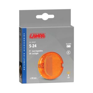 Gabariidituli 4 LED-i 12/24V oranž