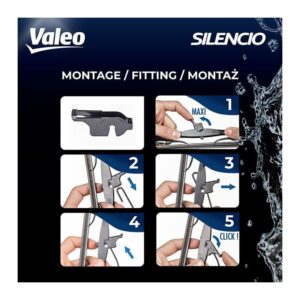 Valeo Silencio 700+680mm 574285 raamiga kojamehed