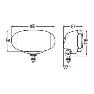 Comet FF550 kaugtulede komplekt 12,5