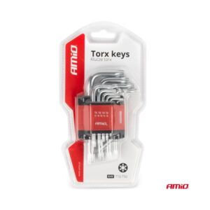 Torx võtmete koplekt 9 osa, 125mm