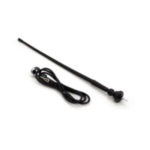 Antenn, elastne, 34cm, juhe 1,4m, M5mm