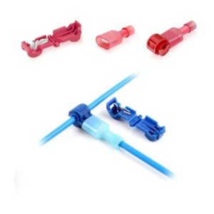T tüüp kiirühendus 0,5-1mm2,10A,5tk,pun