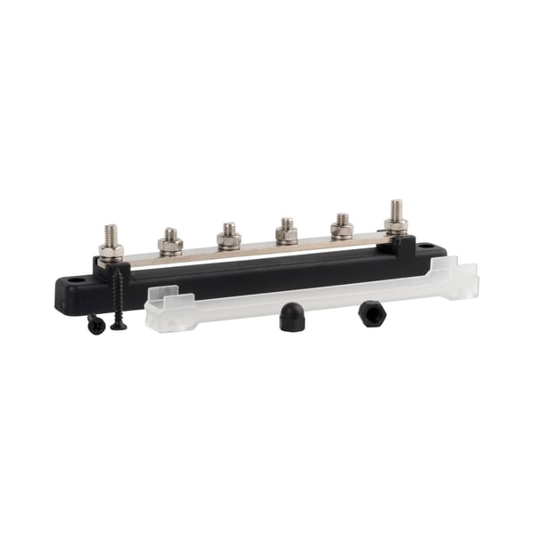 Jaotusplokk miinus siinilatt M6 12V/ 48V 150A - Pilt 2