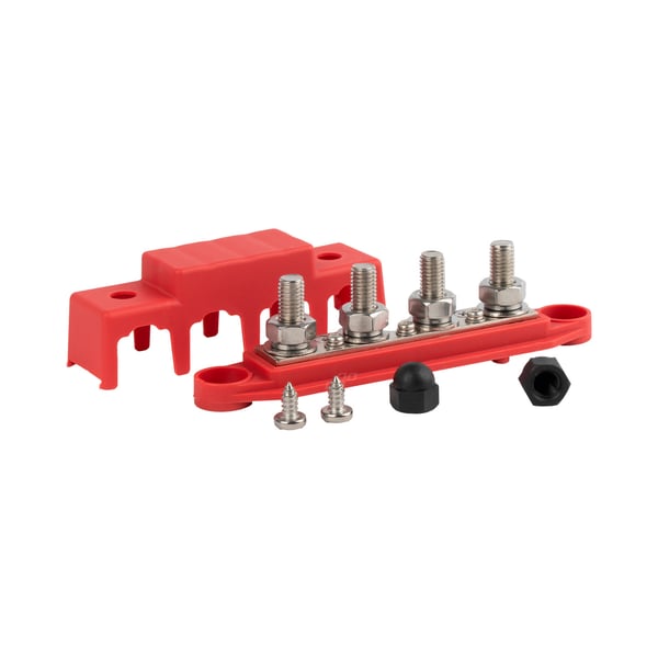 Jaotusplokk pluss siinilatt M10 12V/ 48V 250A - Pilt 2