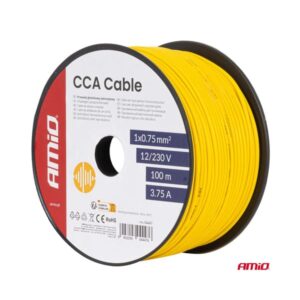 Kõlarikaabel 1x0.75mm² 100m 3.75A 12/230