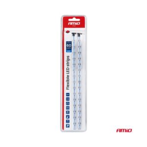 LED COB ribad 2x30 cm 12 V sinine