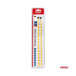 LED COB ribad 2x30 cm 12 V kollane
