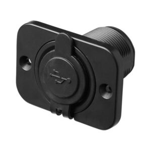 2xUSB pistik raamiga, süvistatav 3.1A  12/24V