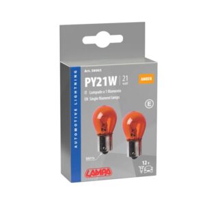 BAU15s 21W oranz,PY21W 2TK BLISTER