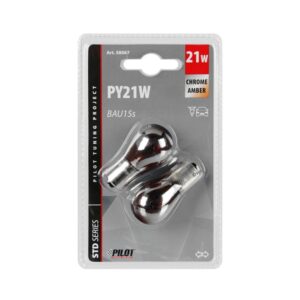 BAU15s 21W kroom/oranz PY21W 2TK 12V