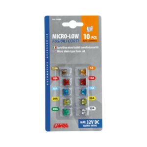 Mikrokaitsmete komplekt 10tk. 12-32V