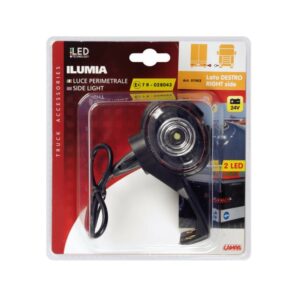 Gabariidituli ,2led valge/punane,24V,par