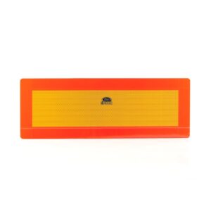 Hoiatusplaat 2tk reflektoorne  20x60x0,3cm P2/E20 RF 101-01W-84