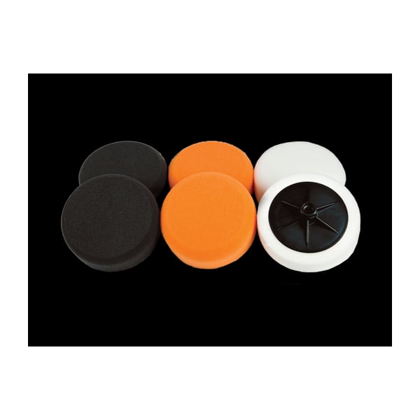 Poleerpadi kõva150x25mm, oranž takjakinnitusega