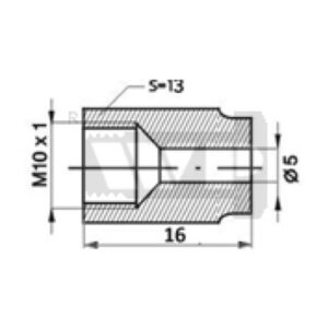 Toruotsik 10*1 S=13