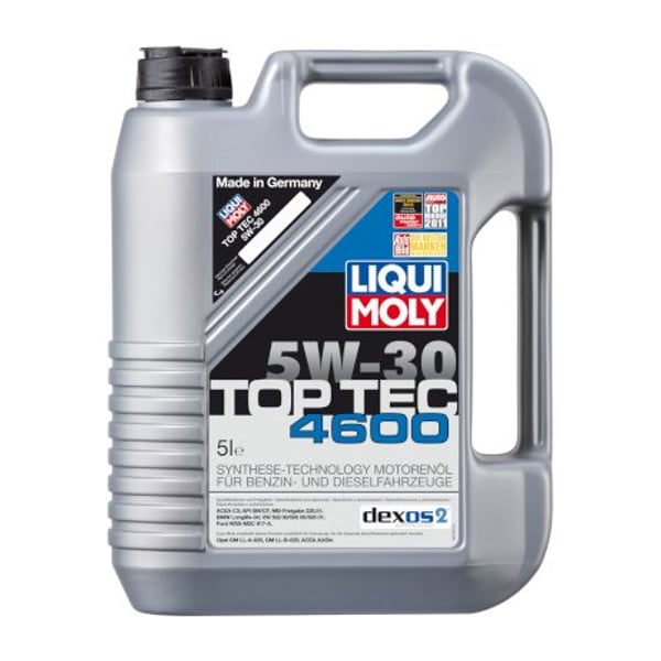 Top Tec 4600 5W30 mootoriõli Liqui Moly 5L - Pilt 2