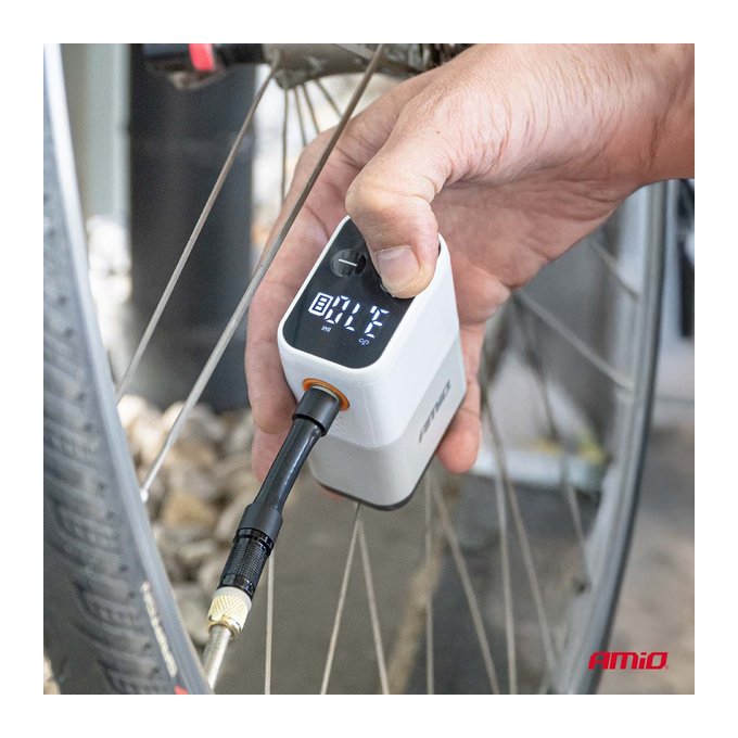 Digitaalne jalgrattakompressor 40W USB-C - Pilt 2